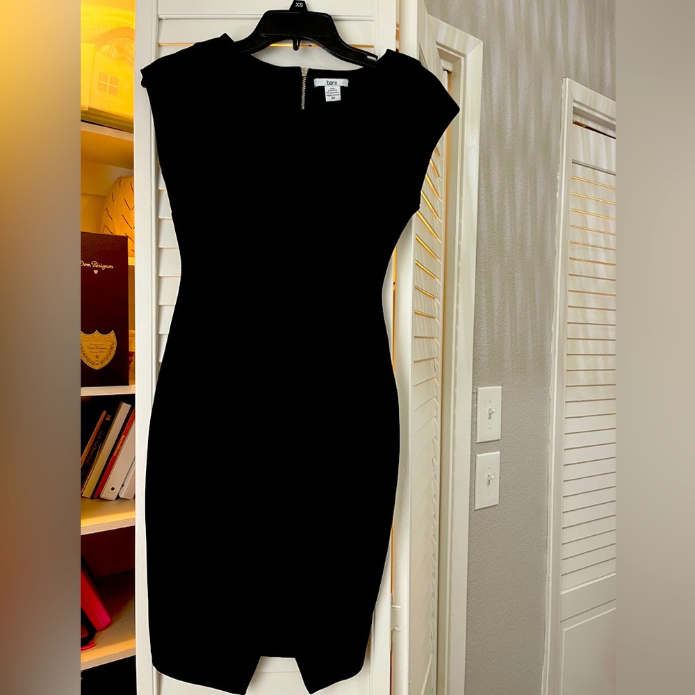 Sleek black dress